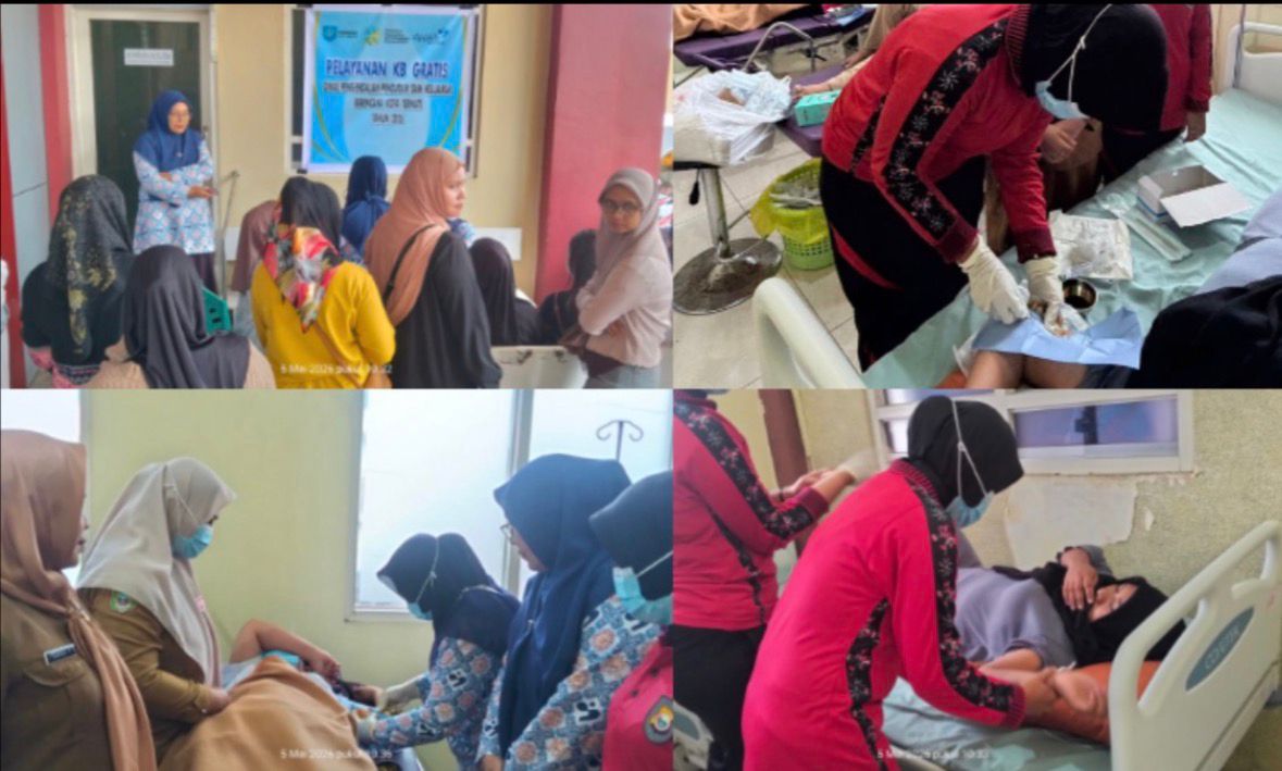 Meriahkan HUT IBI, DPPKB Ternate Gelar Pelayanan Kontrasepsi Gratis